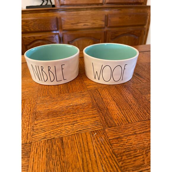 RAE DUNN DOG BOWL SET - Picture 1 of 4